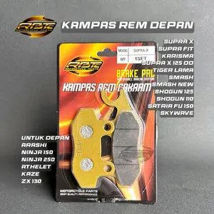 DISCPAD KAMPAS REM DEPAN SUPRA X 125 SUPRA FIT NEW KARISMA SATRIA FU CS1 SMASH NEW SHOGUN SP SKYWAVE NINJA 150 250 KAZE ZX130