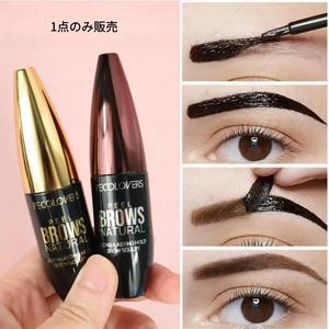 1PC タトゥーピールオフアイブロウジェルティント、長持ちする汗に強い眉毛用フィルム、フルカバレッジ防水眉色クリーム - 全肌タイプの女性に最適なギフト