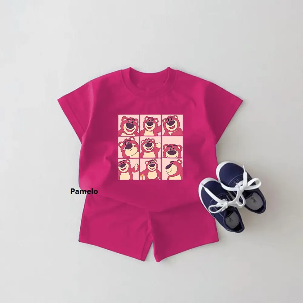 Setelan Anak Lotso 9 Katun Combed 24s One Set Katun Combed Anak Fashion Anak Lotso Viral Baju Celana