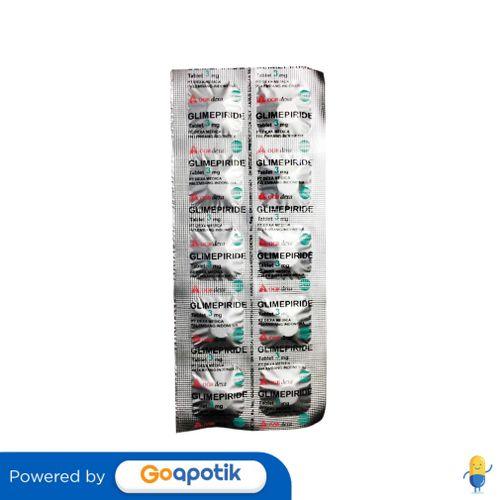 GLIMEPIRIDE OGB DEXA MEDICA 3 MG STRIP 10 TABLET