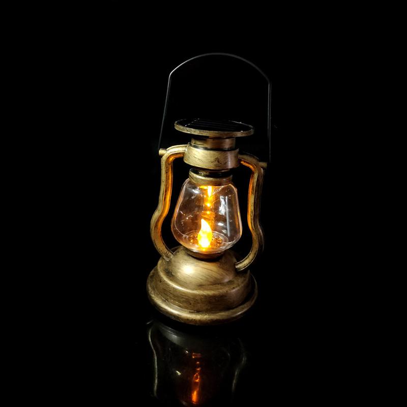 LED Solar Light,Retro Kerosene Lamp,Solar Powered Candle Hanging Light,Outdoor Portable Lantern Light,Camping Light,Courtyard Garden Decor Decoration Sunlight for Patio 7