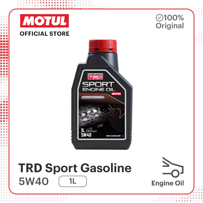 Gambar Oli Mobil Motul TRD SPORT 5W40 GASOLINE 1L dari MOTUL Indonesia Kota Administrasi Jakarta Utara Tokopedia