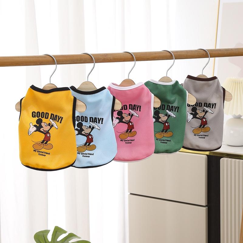 Product Introduction of Quần áo chó, động vật hoạt hình, chó con, thú cưng dễ thương, áo nỉ thoáng khí, áo sơ mi mèo, áo vest, XS2XL 12