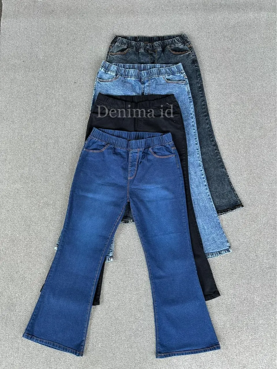 CUTBRAY PINGGANG KARET JUMBO JEANS CUTBRAY BIGSIZE