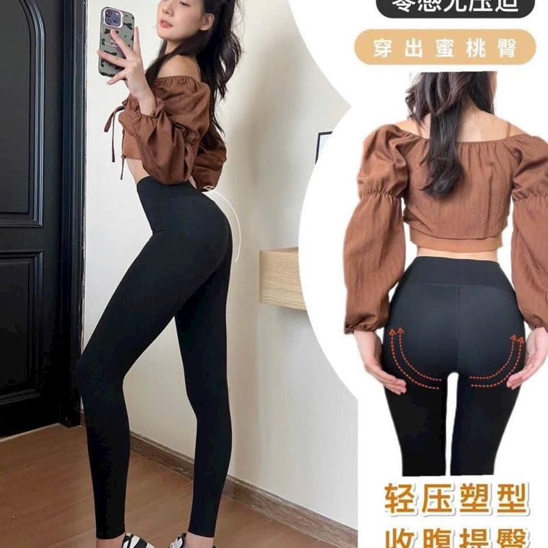 Quần Legging 7.0 Đúc Su Lót Nỉ Mịn Gen Bụng Nâng Mông Women Nhung