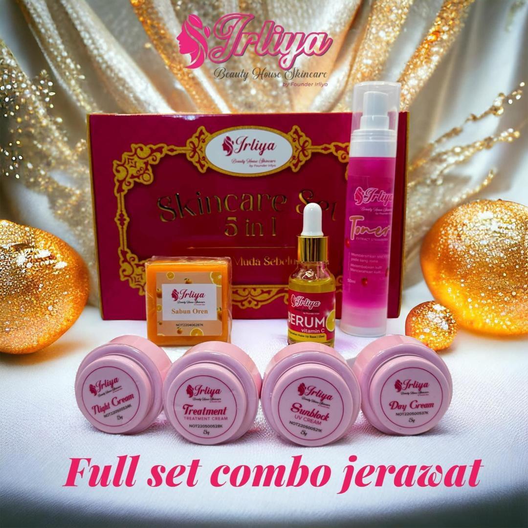 SKINCARE IRLIYA BEAUTY ORIGINAL READY STOCK INDONESIA