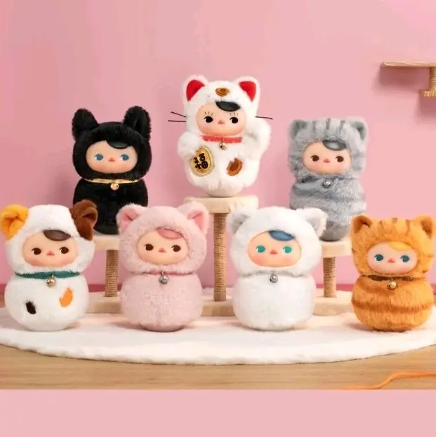 [SALE] Boneka Pucky Roly Poly Kitty Series Vinyl Plush