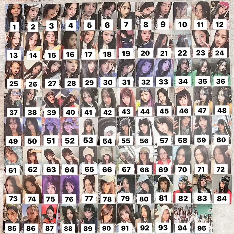 PHOTOCARD MINJI HYEIN NEWJEANS OFFICIAL