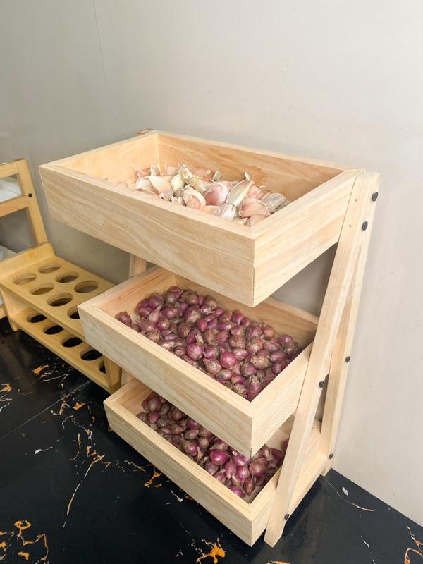 Rak Bumbu Dapur Serbaguna 3 tingkat Terbaru Model Simple 3
