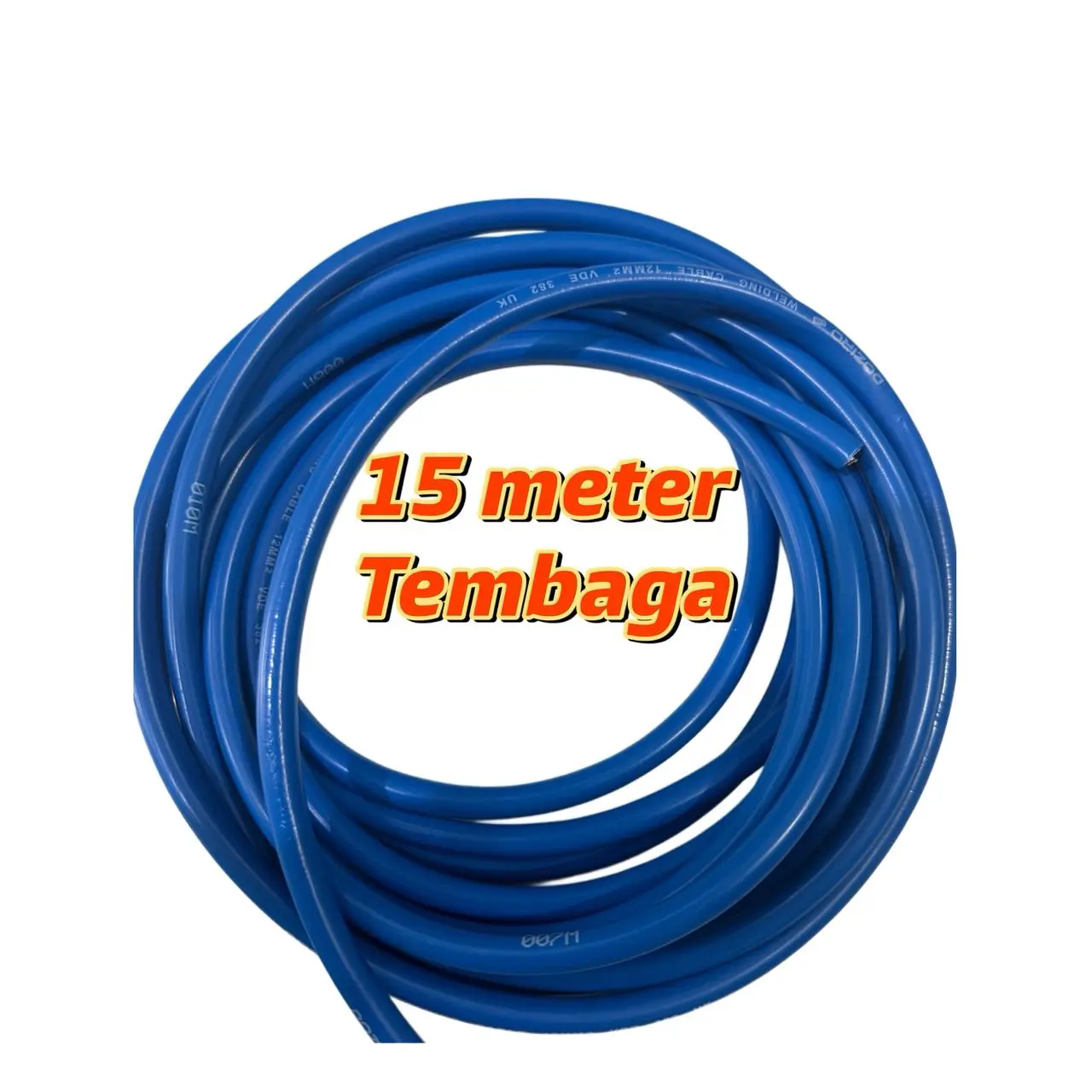 Kabel las tembaga 15 meter doziro kabel trafo las listrik 120 ampere