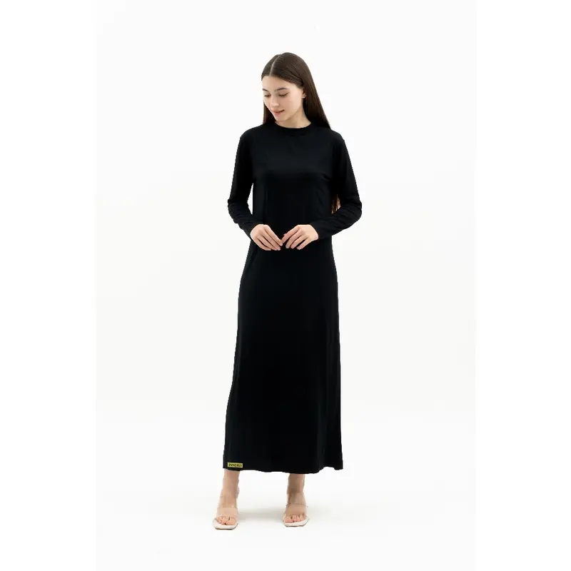 INNERLY Inner Dress Lengan Panjang Manset Gamis Wanita Daleman Baju Rayon 3