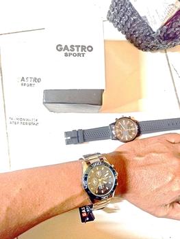 Product Review of Jam Tangan Pria Gastro 7111A Rantai Stainless Steel Water Resistant 3 ATM Kaca Watches from S**̅ 0