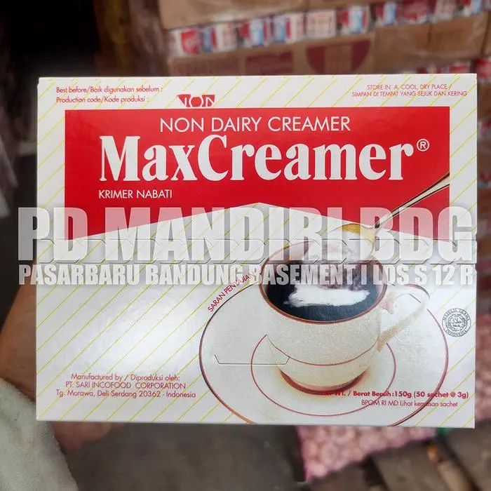 MAX CREAMER SACHET 3 GR ISI 50