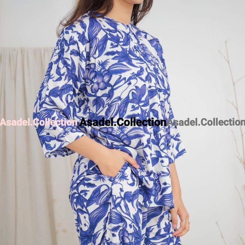 Product Introduction of Asadel Anaya Set Rayon Adem Busui Setelan Celana Motif 8
