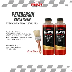 RAJS ENGINE DEGREASER Cairan pembersih kerak Mesin noda noda oli motor/mobil Baut Car Mesin Penghilang noda oli mesin