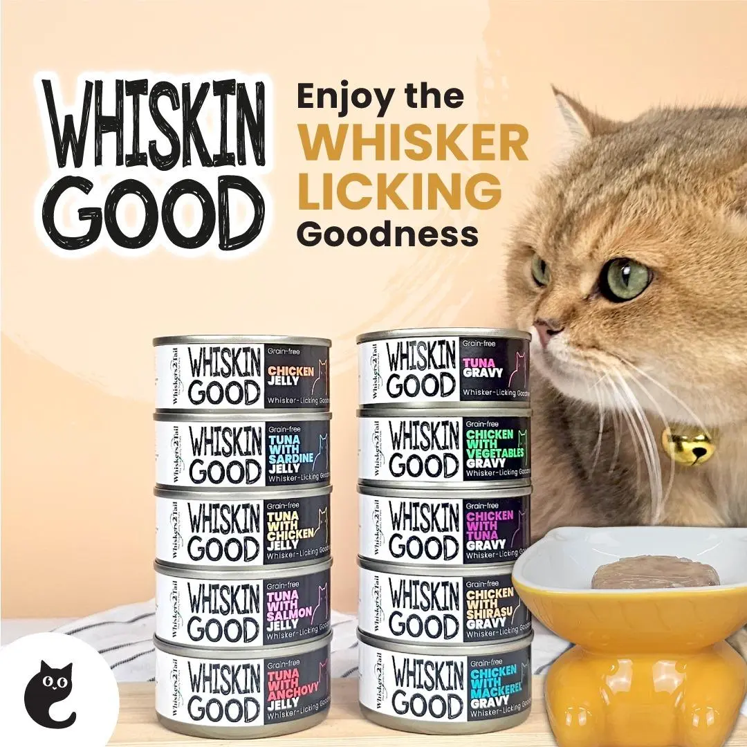 Catsmart WhiskinGood Wet Food 70g (24 cans)