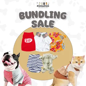 POMAPOO - Baju Kucing & Baju Anjing Bundling 3 pcs