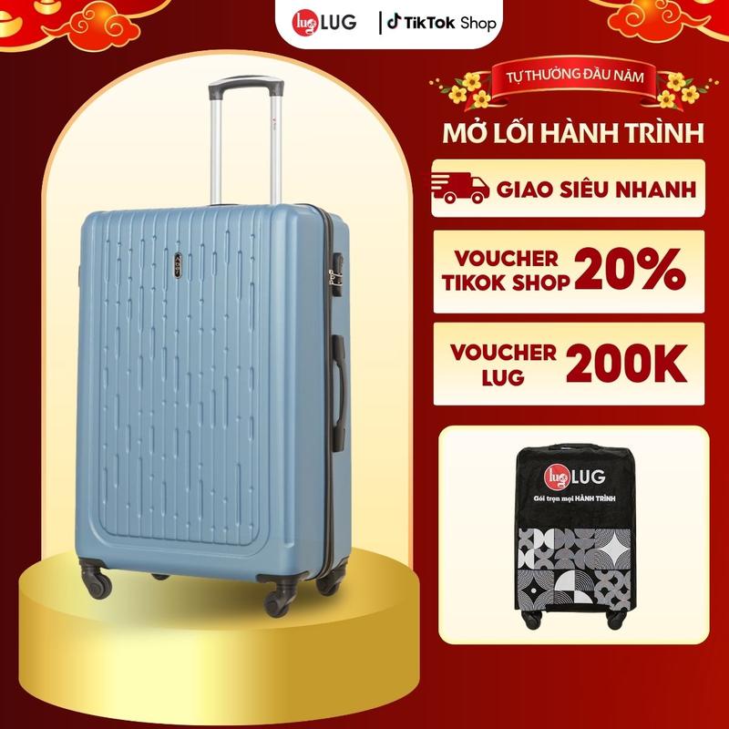 XẢ KHO Aber Vali Kéo Du Lịch MHL010 Size 28 Chất Liệu ABS Hạn Chế Trầy Xước Khóa Số Ba Số Thông Minh