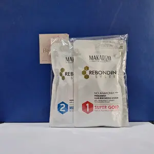 Makarizo Rebonding System Super Gold-120ml×2