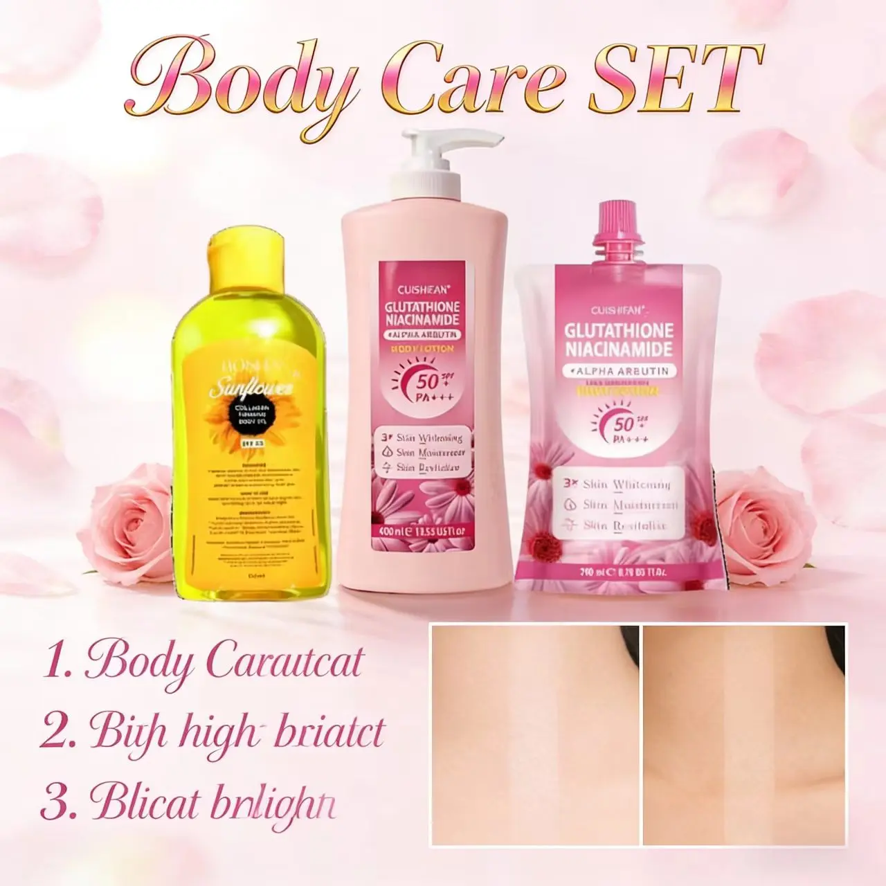 glutathione body whitening lotion Longer days in the sun can leave your skin feeling dry and looking dull. Get your skin summer-ready with the Gluta-C Intense Lotion. Formulated with Dual Antioxidant Defense, it brightens, moisturizes Gluta White Lotion 500ml /