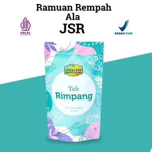 Teh Rimpang JSR Ramuan Celup Rempah Rimpang Bahan Alami Isi 20 kantong Tea