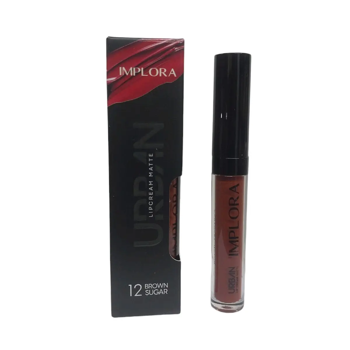 Lip Cream Matte Lmplora 12 Brown Sugar Bpom Lipcream