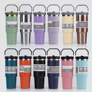 Tumbler Handle 3in1 ORIGINAL / Botol Minum Portable  Stainless Steel Vacuum Insulated Thermos 1 Cara Minum TYSO