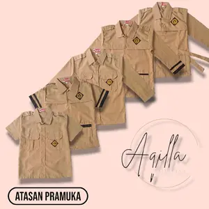 Atasan Baju Seragam Sekolah Pramuka Anak SD MI Putra Dan Putri kelas 1-6