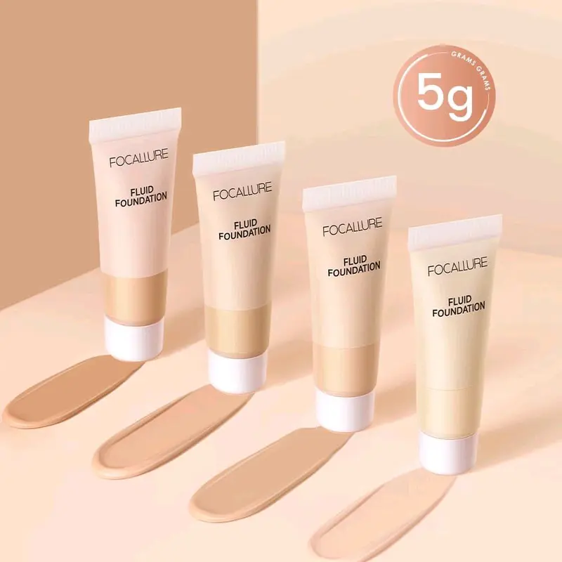 FOCALLURE Foundation Travel Size Long-Lasting Oil Control High Coverage 5g 0