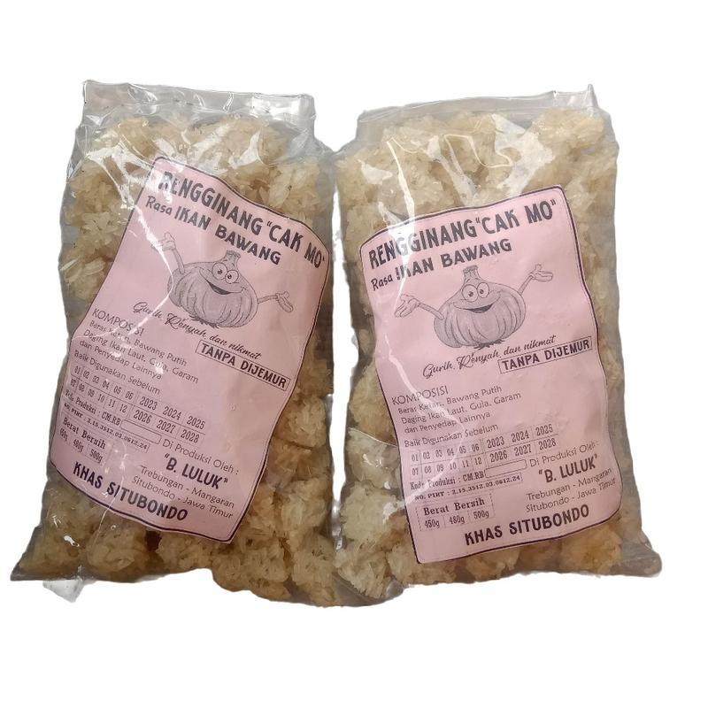 Product Introduction of 1pcs Rengginang Mentah Situbondo Rasa Bawang Bentuk Jujjuk/Jumput Tanpa Dijemur ±400g 7