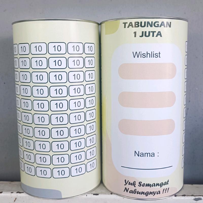 Celengan L Target 1 Juta 5 Juta 10 Juta 0