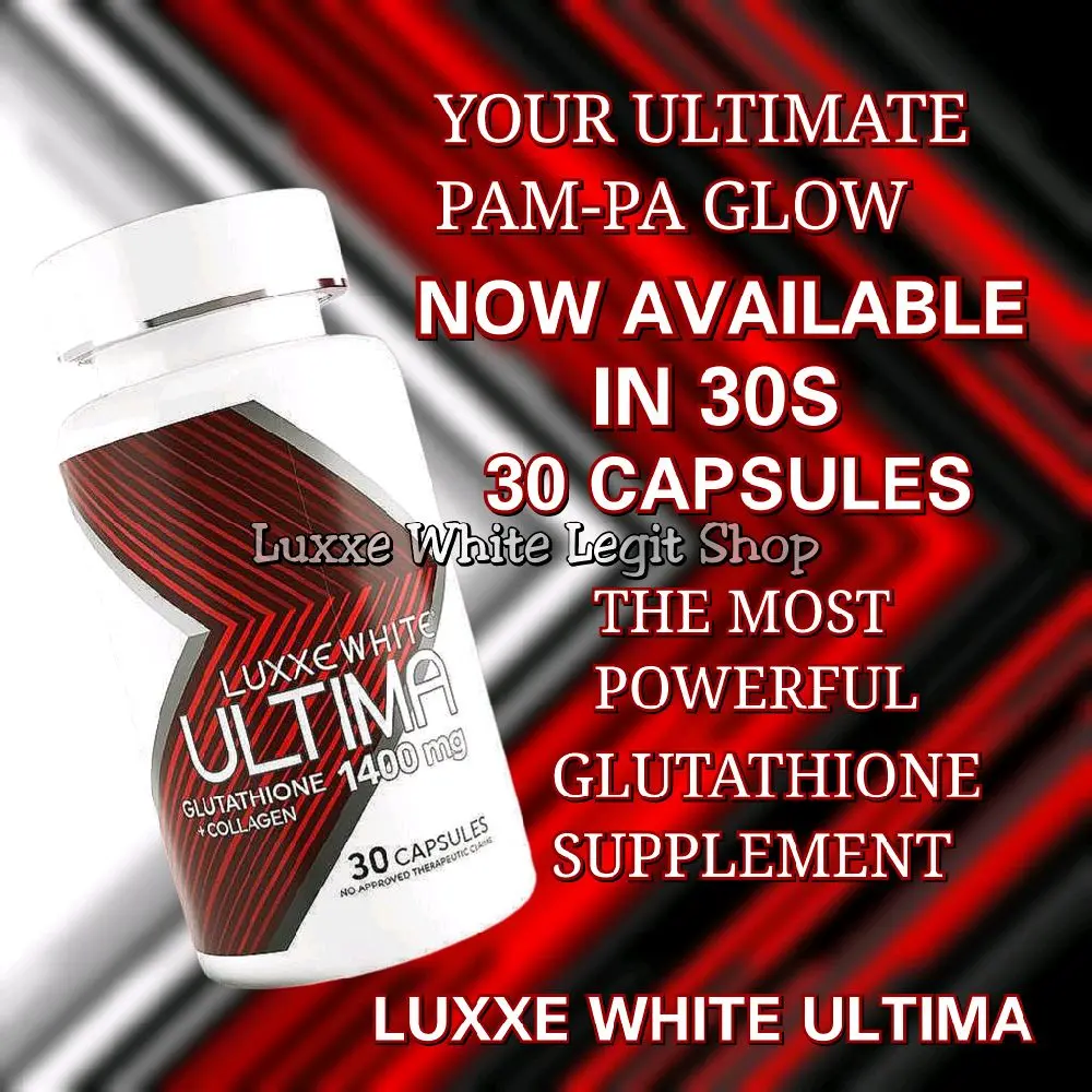 ultima glutathione Love the results from LUXXE WHITE? Wait 'til you try the upgrade The Improved LUXXE WHITE gives you a brighter, more even glow from within DM us to The New Era of Skin