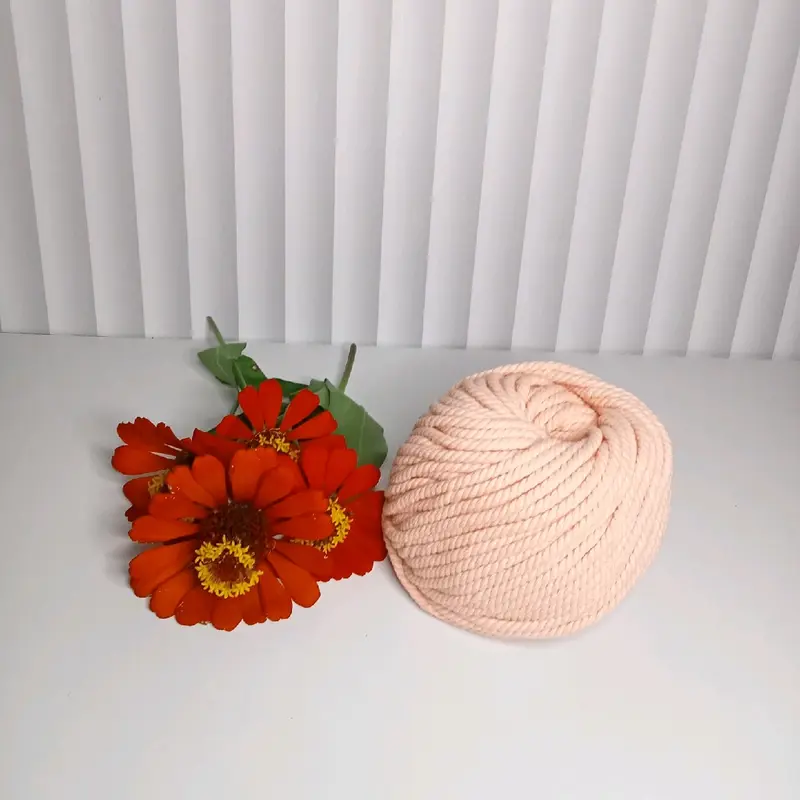 Tali Macrame 3 MM untuk Macrame Nahan Premium , lembut dan Tidak Berserabut berat 100 gr 6