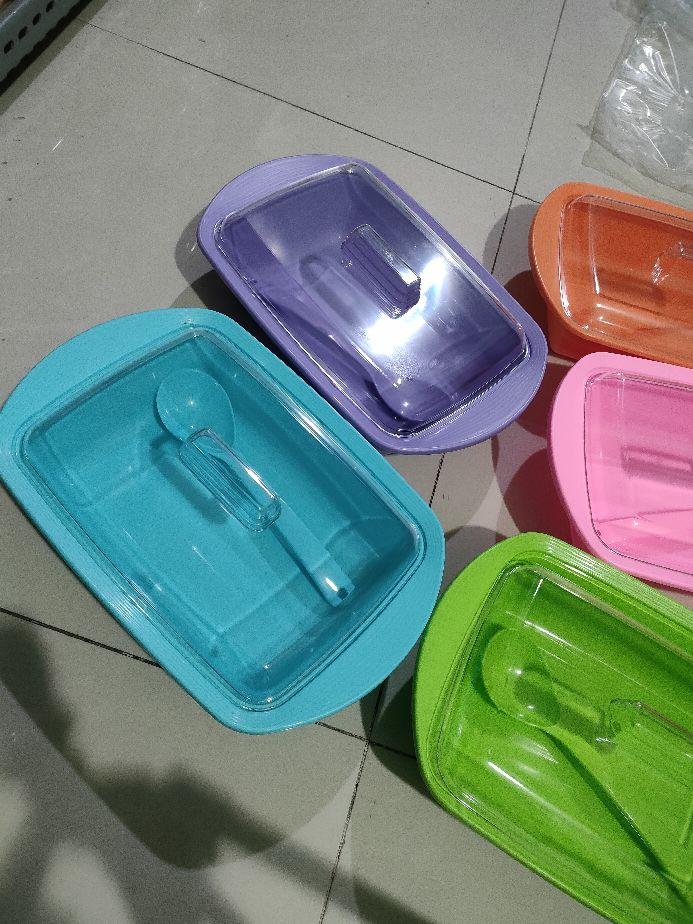 Product Introduction of Wadah saji plastik tutup bening ukuran M dan L 4