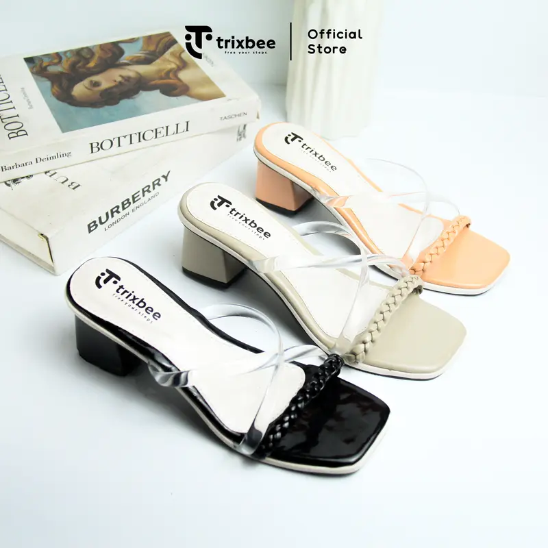 Trixbee - Sandal High Heels 5 cm (H 02) - High Heels Kepang Slop 0