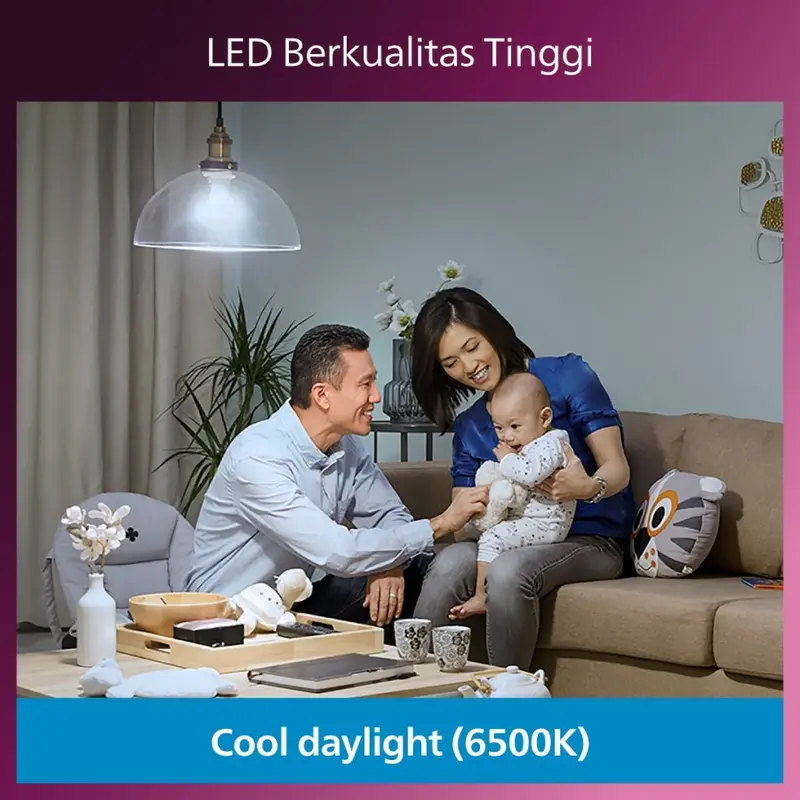 Lampu Philips RadiantLine Multipack Bohlam LED 11W 6500K Putih 4