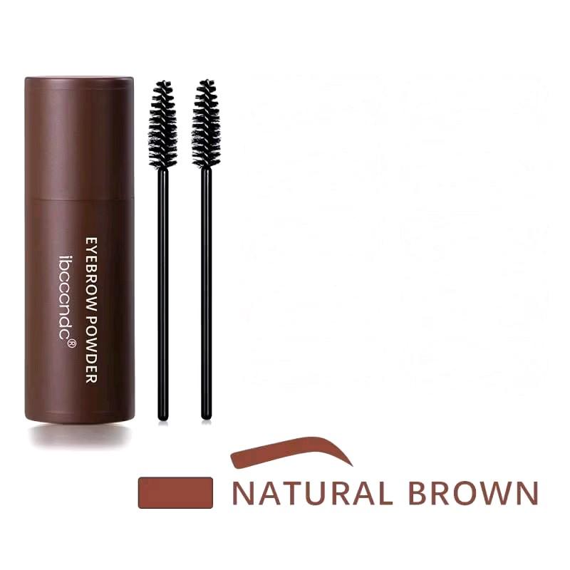 Ibcccndc Eyebrow Powder Waterproof dengan Cetakan Alis Instan - 10 Model 7