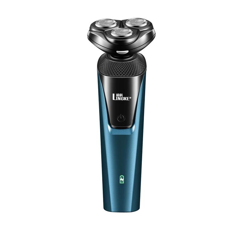 Product Introduction of Summer Outdoor Washable USB Rechargeable Beard Shaver,Three-blade Three-in-one Razor Set for Men 8