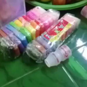 PAKET CLAY 36pcs / 3 PAK SLIME 1 PAK ISI 12 TOTAL DAPAT 36 SLIME CLAY MAINAN ANAK LILIN Squishy