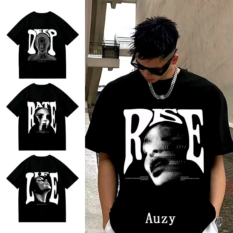Mall | ORI AUZY Rise Mode Korea kaos pt T-shirt baju oversize t shirt distro