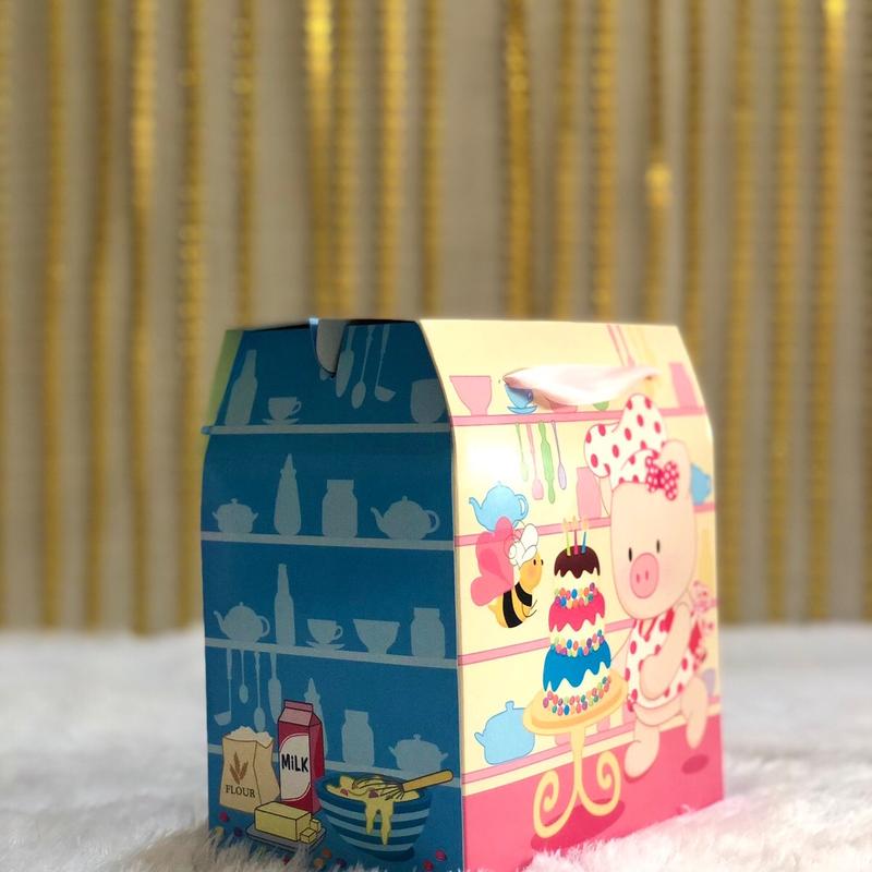 Papermilk / BCR 18.12.20 Kids, Gift Box, Kotak Lipat, Kotak Hadiah, Kotak Bingkisan, Kotak Kado Anak-anak, Kotak Snack, Box Instant , Size 18 x 12 x 20cm , Motif Anak-anak 3