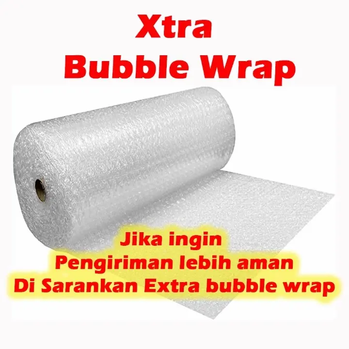 Bubble Wrap Extra dengan Kemasan Kardus - Tambahkan Agar Barang Lebih Aman