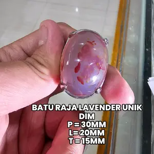 batu lavender batu raja unik langka