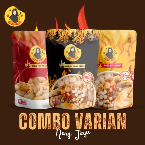 COMBO 1 BASO ACI TULANG RANGU / PECEL / AYAM DAN 1 PANGSIT NENG JINJU