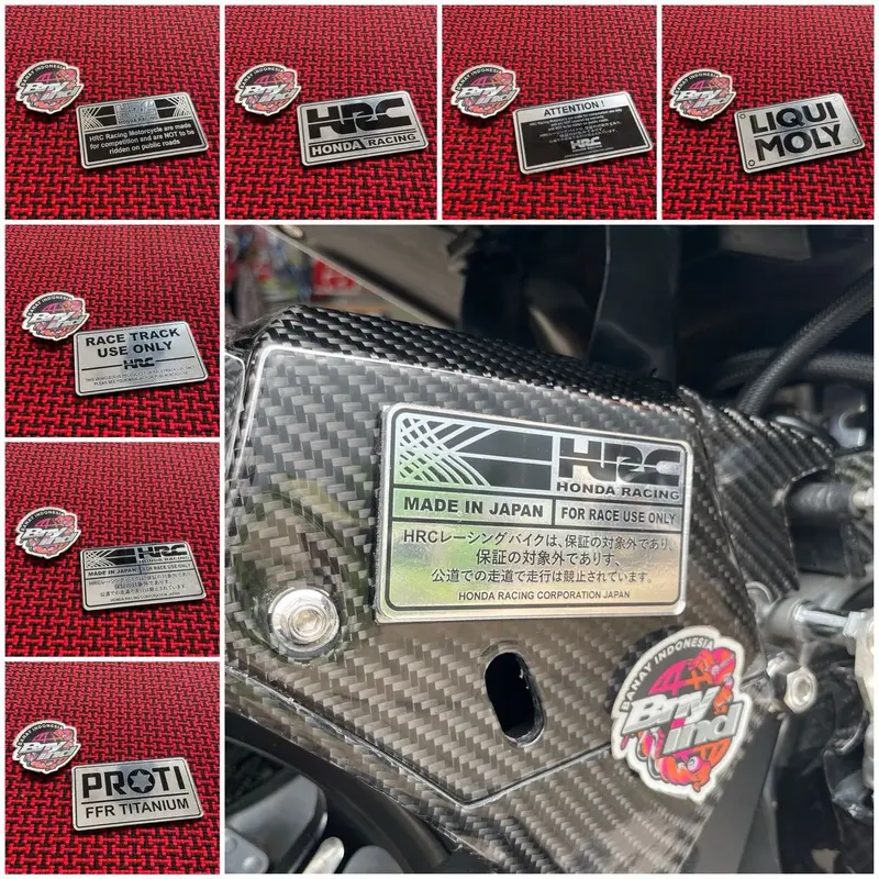 EMBLEM HUGER KOLONG SPAKBOR HONDA AKRILIK 0