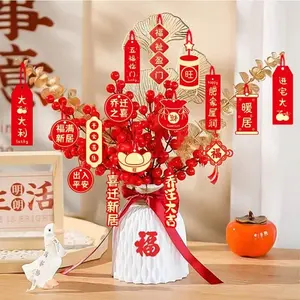 Gantungan Dekorasi Imlek, Aksesoris Dekor Sincia Shio Ular Tahun 2025