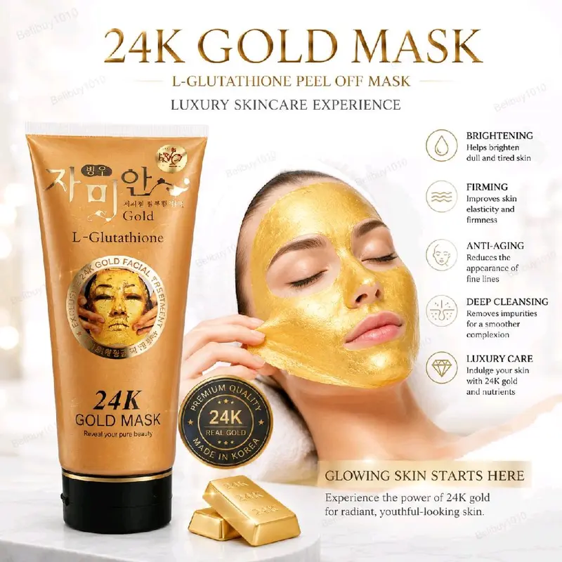 l-glutathione 24k gold mask malaysia L- Glutathione Cream Soft Facial Treatment  BAPPRIA xemenry glutathione - TikTok Shop