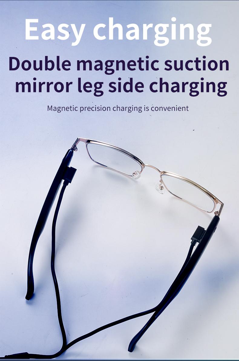 Product Introduction of GS06 Smart Glass with Voice Assistant, Built-in Speaker, and Mic, Photochromic Blue Light Filtering Lenses, Open Ear UV Protection Bluetooth Sunglasses for Sport 13
