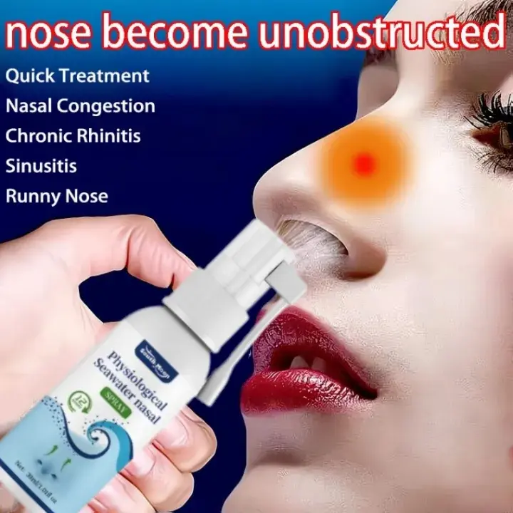 Nasal Spray Obat Sinusitis Spray Semprotan Hidung Untuk Membantu Meringankan Sinusitis Rhinitis Pilek Therapy Anosmia Dewasa Anak Bayi Anti Virus Dan Bakteri 0