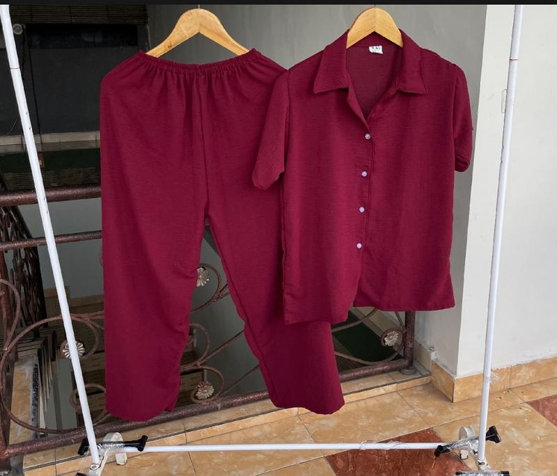 Product Introduction of BAJU SETELAN CRINGKEL AIRFLOW WANITA LD110 I CEKH I BAJU TIDUR SANTAI WANITA BUSUI ONESET Piyama 3